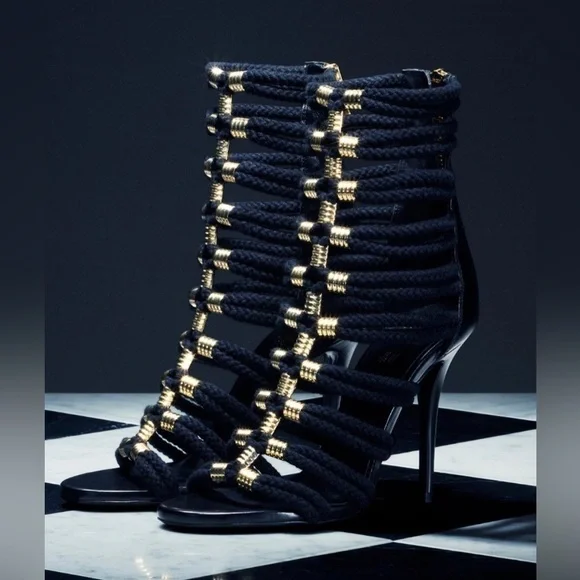 Balmain Shoes Balmain X Hm Gladiator Heels Poshmark